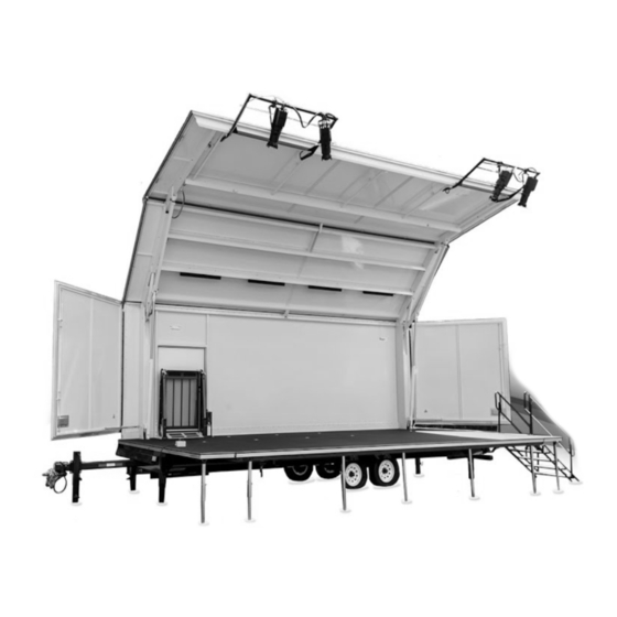 Wenger Showmobile Mobile Stage and Canopy Manuals