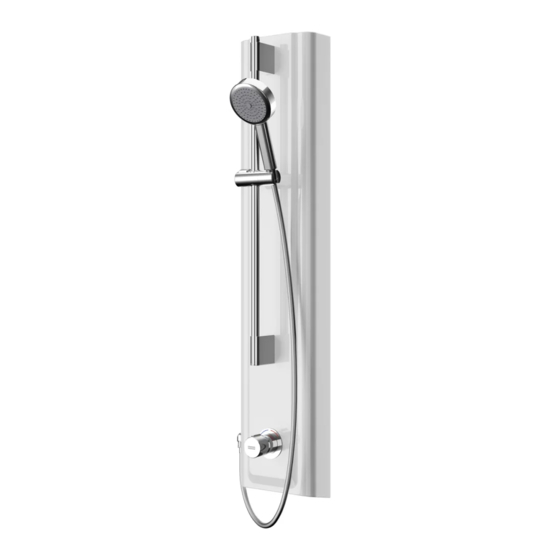 User Manuals: Franke MIRANIT F5SM2025 Shower Panel