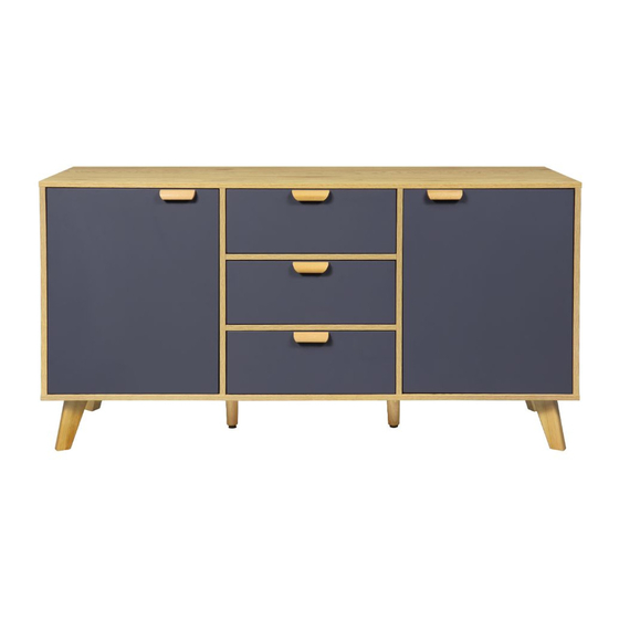 Mocka Mischa Buffet Assembly Instructions Manual