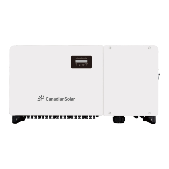 CanadianSolar CSI-100K-T400GL02-E Installation And Operation Manual