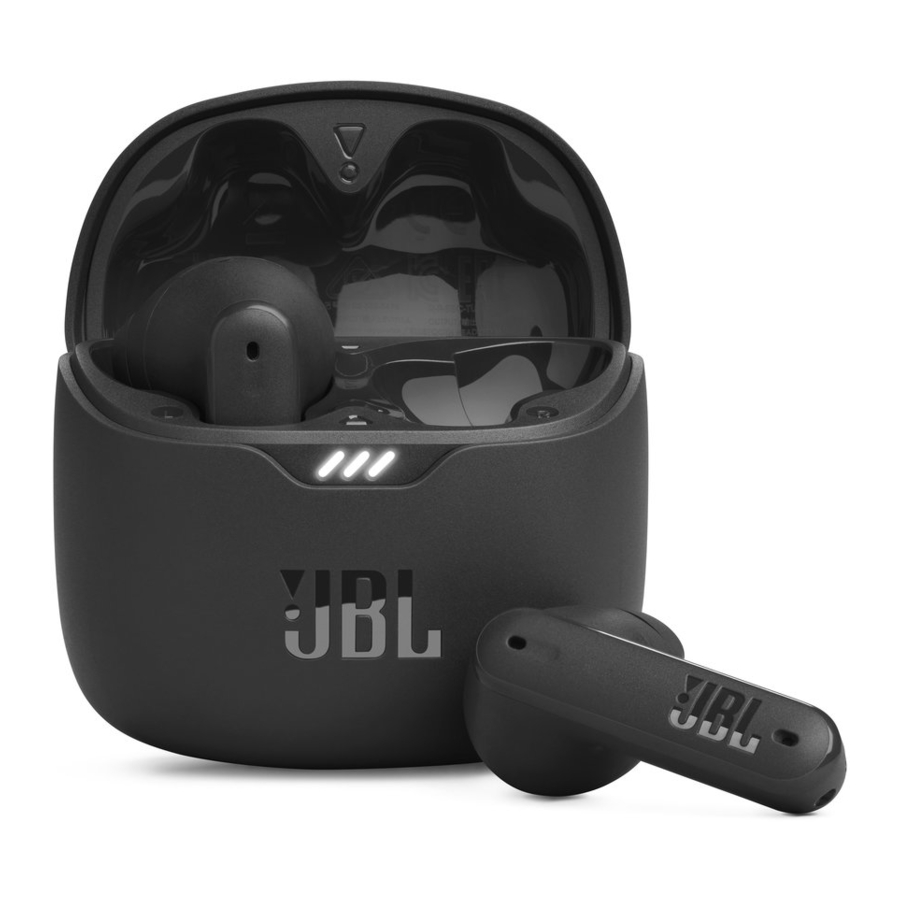 JBL Harman Tune Flex - True Wireless Earbuds Quick Start Guide
