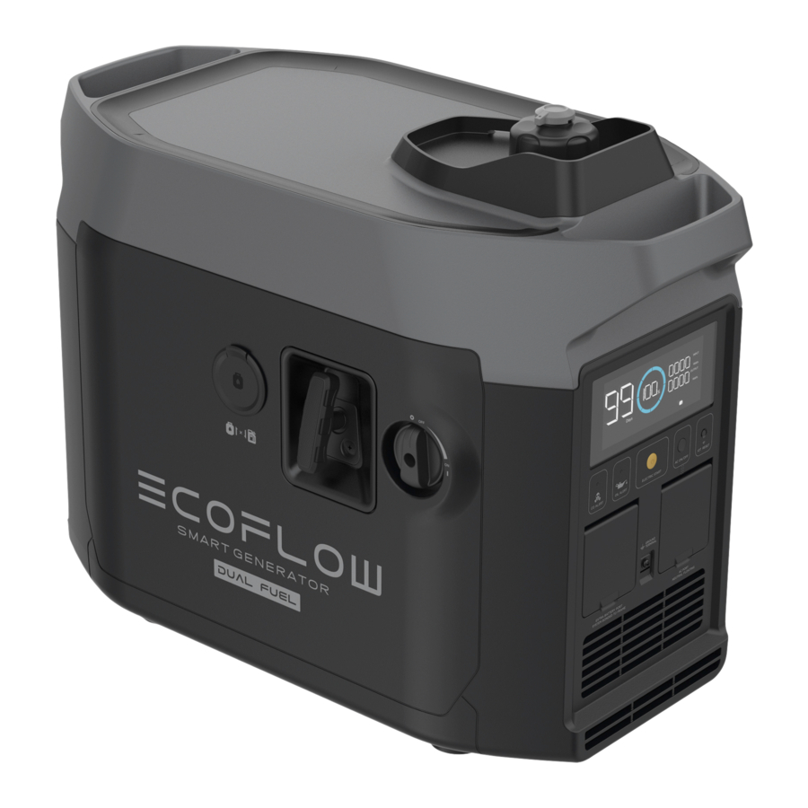 EcoFlow Smart Generator Dual Fuel Manual