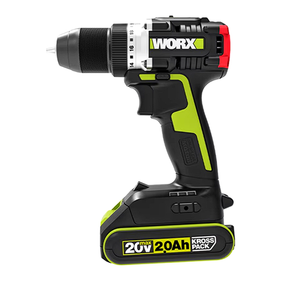 Worx WU182 Manual