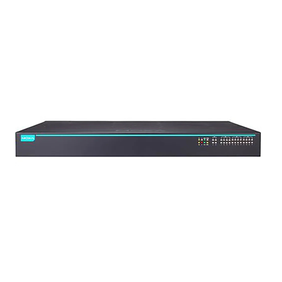 Moxa Technologies RKS-G4028 Series Quick Installation Manual
