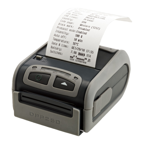 Infinite Peripherals DPP-250 User Manual