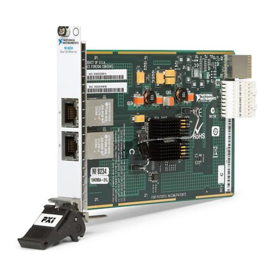 National Instruments NI 8234 Getting Started