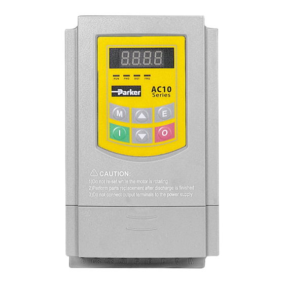 Parker AC10 series Product Manual