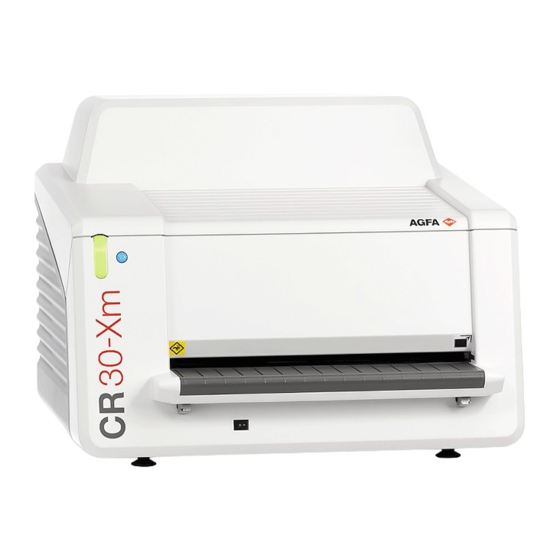 AGFA CR 30-X User Manual