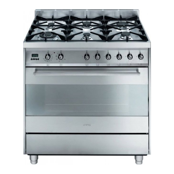 Smeg C9GMXA Instructions For Installation And Use Manual