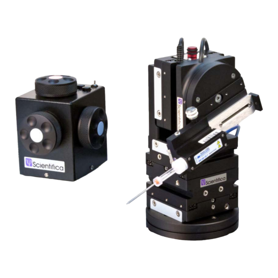 Scientifica PatchStar Micromanipulator Setup And Operation Manual