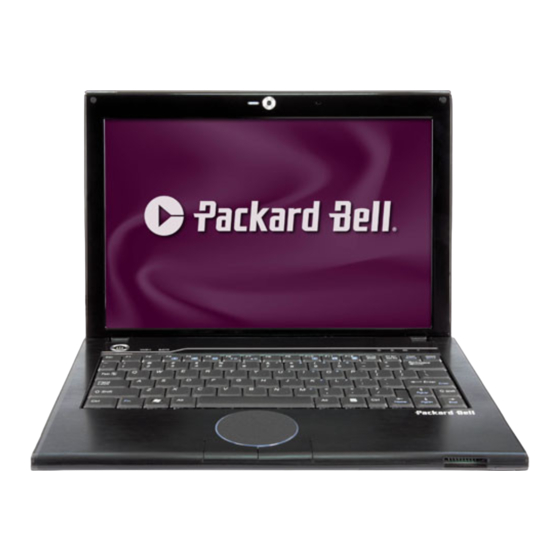 Packard Bell EasyNote BG35 Quick Start & Troubleshooting Manual