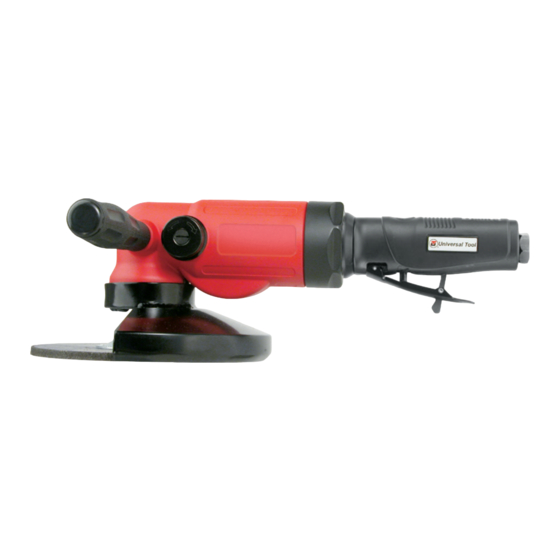 Universal Tool UT8766-25 General Safety Information & Replacement Parts
