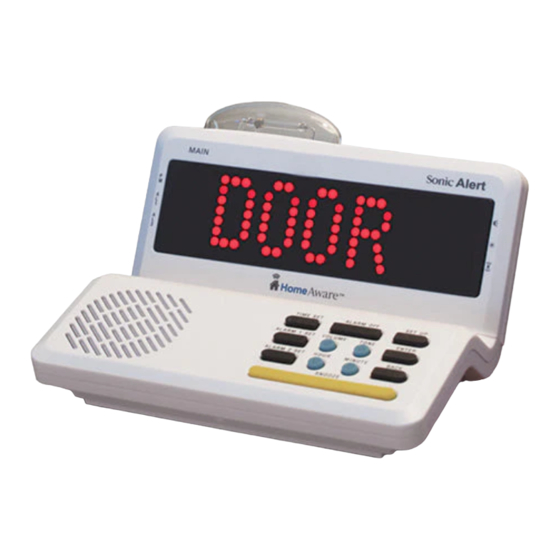 HomeAware Sonic Alert HA360WRB Quick Reference Manual