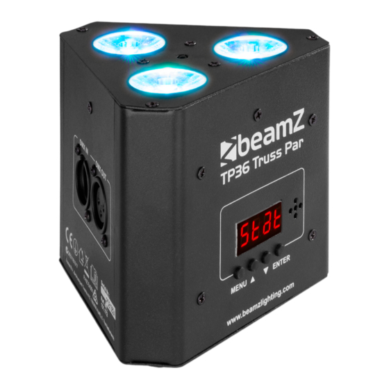 Beamz TP36 User Manual