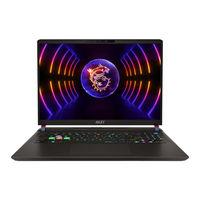 MSI Vector GP68HX 12V 12VH-058IT User Manual