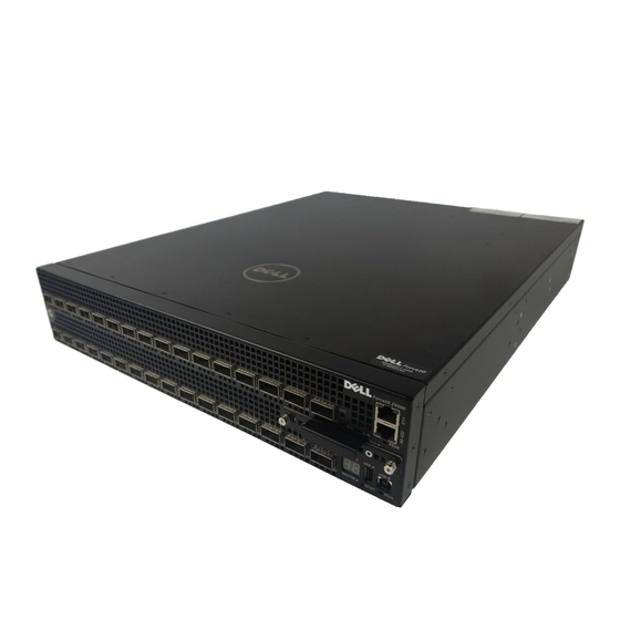 Dell Force10 Z9000 Manual