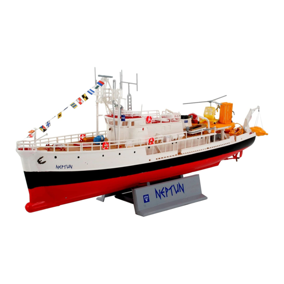 REVELL Ocean Exploration Vessel (Forschungsschiff) Assembly Instructions Manual