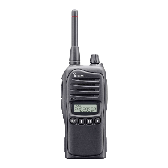 Icom IC-F4029SDR Service Manual