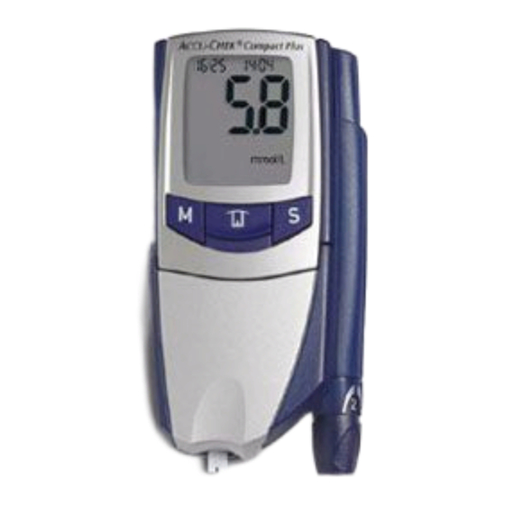 Roche accu-chek compact plus User Manual
