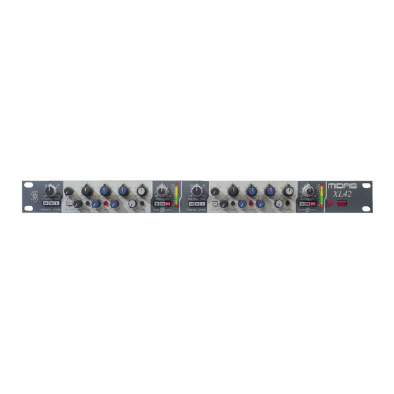 Midas XL42 Manual