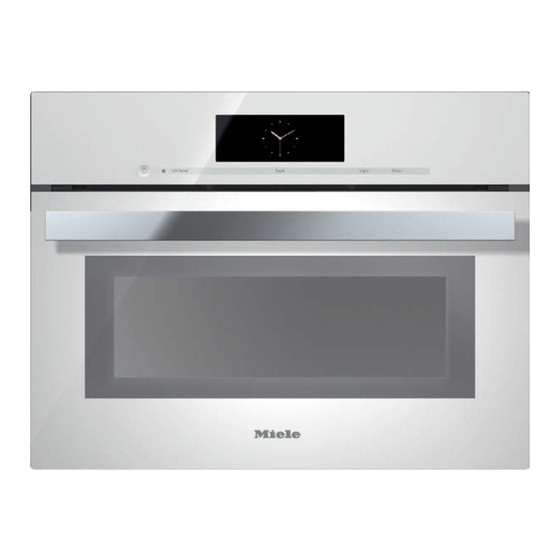 Miele DGC 6800 XL BRWS Manuals