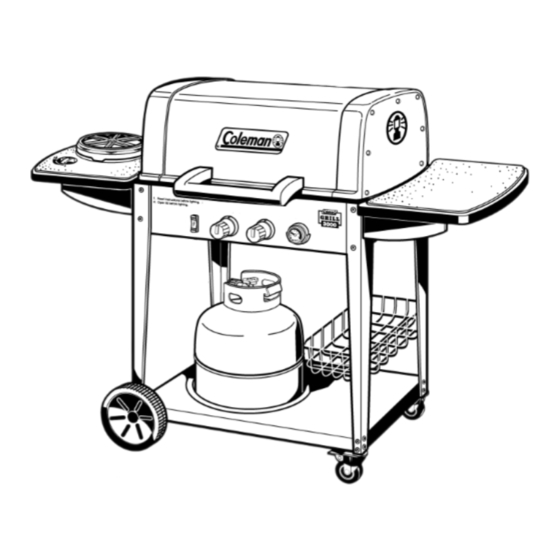 Coleman 3000 Series LG30610EB Parts List
