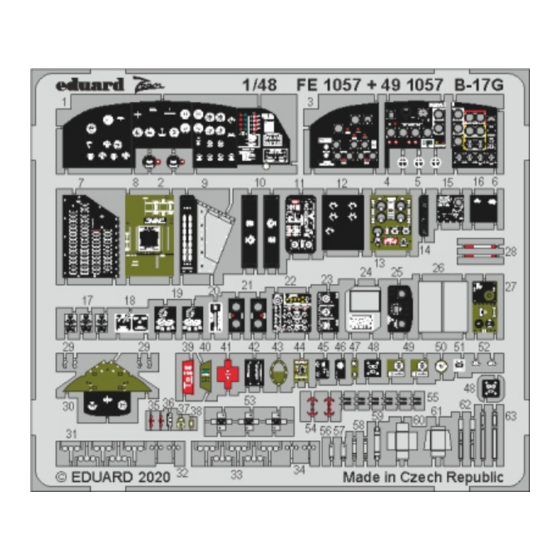 Eduard ZOOM FE 1057 Manual