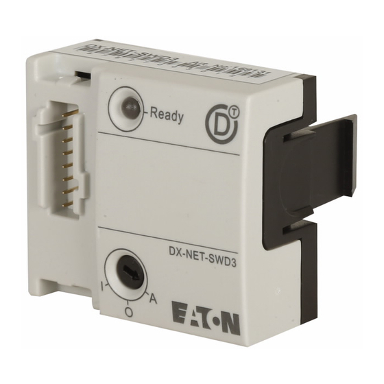 Eaton DX-NET-SWD3 Instruction Leaflet