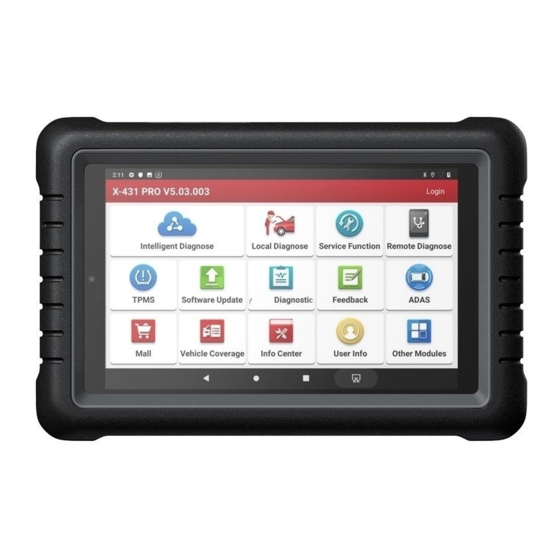 Launch X-431 PROS User Manual