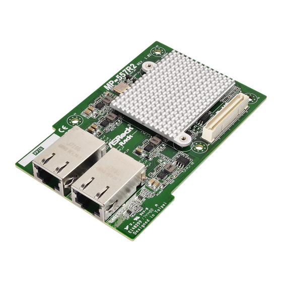 ASROCK Rack MP-1543R4 Quick Installation Manual