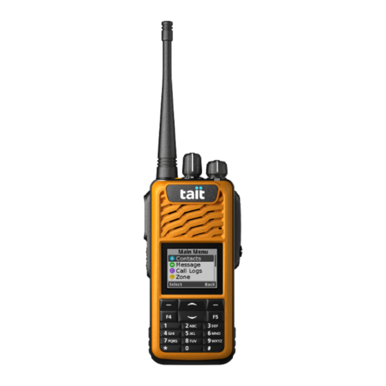 Tait TP3300 DMR User Manual