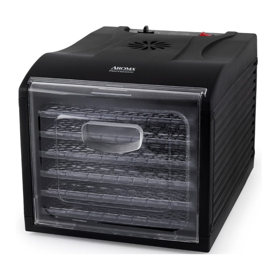 Aroma AFD-815B Food Dehydrator Manuals