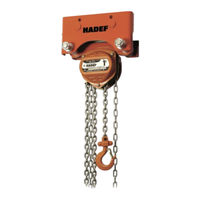 HADEF 240/12 Installation, Operating And Maintenance Instruction