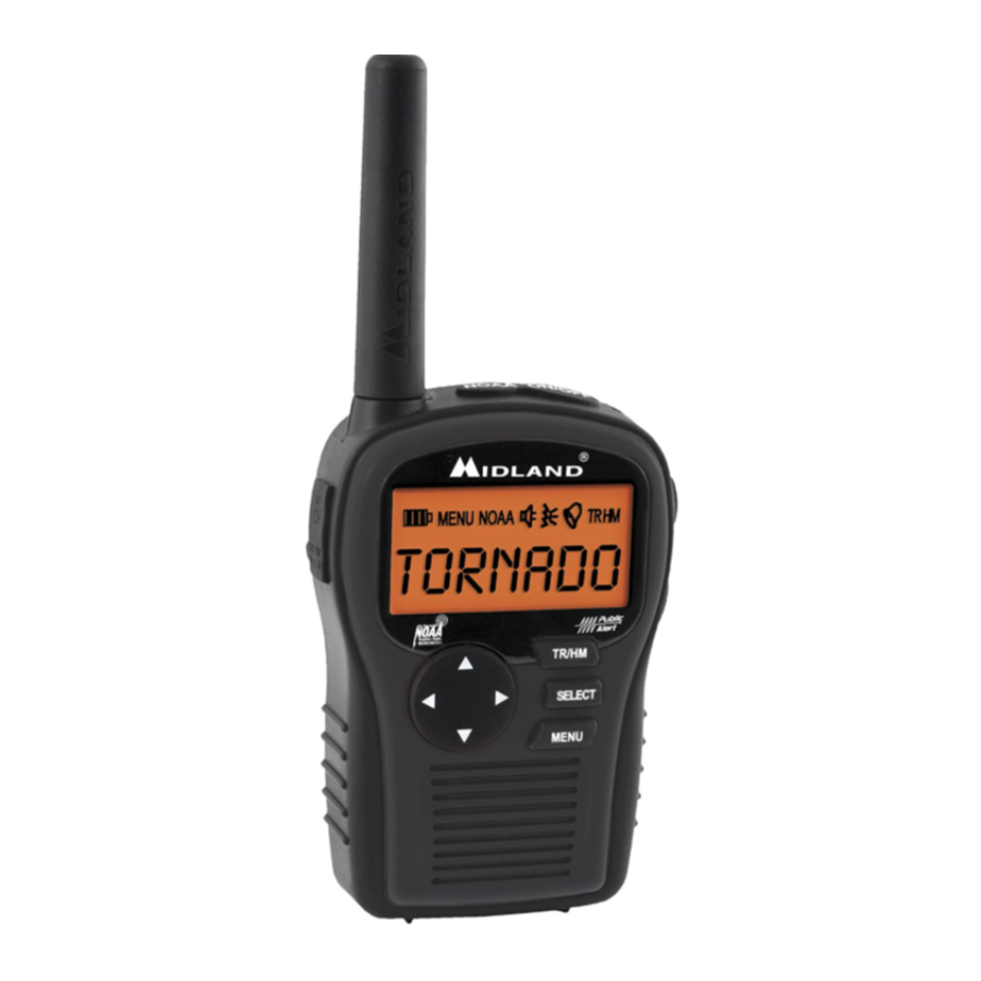 Midland HH54 - Weather Radio Manual