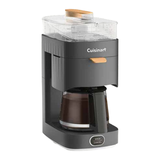 Cuisinart soho DCC-5 Series Instruction Booklet