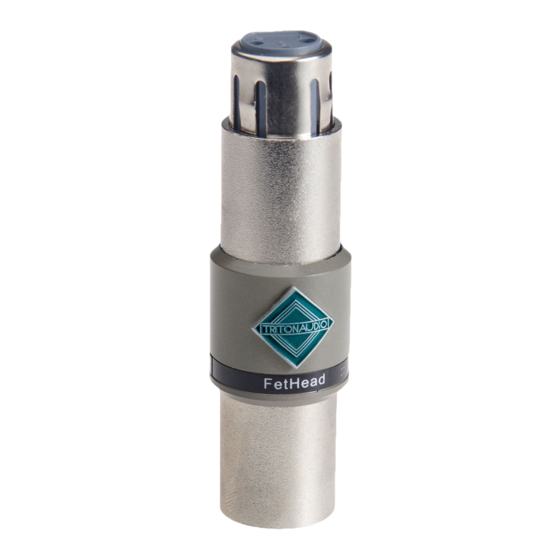 Tritonaudio FetHead User Manual