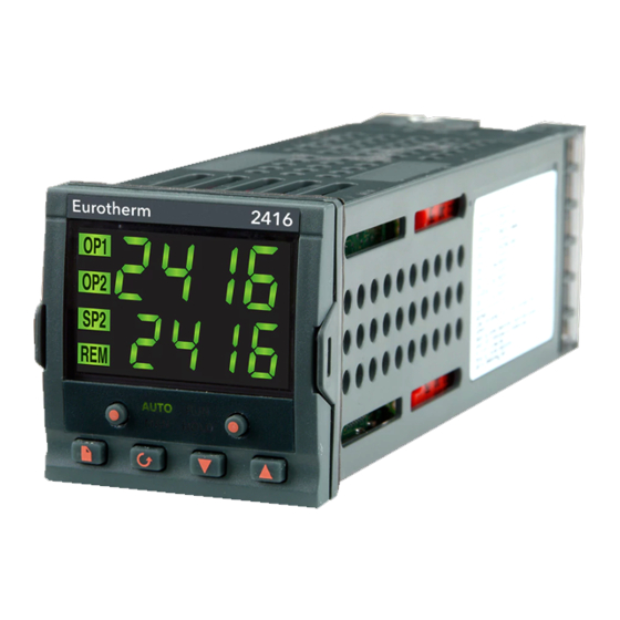 Eurotherm 2416 Installation And Operation Handbook