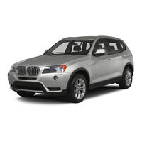 BMW X3 2013 Owner's Manual