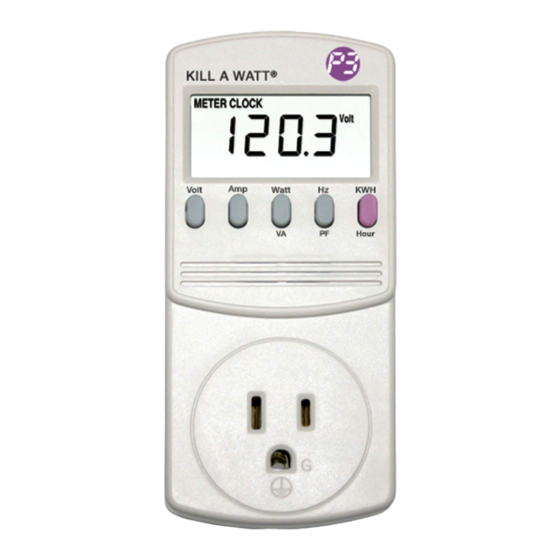 KILL A WATT P4400 Operation Manual