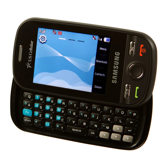Samsung P O R T A B L E D U A L - B A N D SCH-R630 User Manual