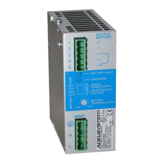 ADELSYSTEM CB1224xA SERIES Instruction Manual