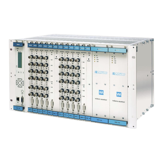 Meggitt VM600 Hardware Manual