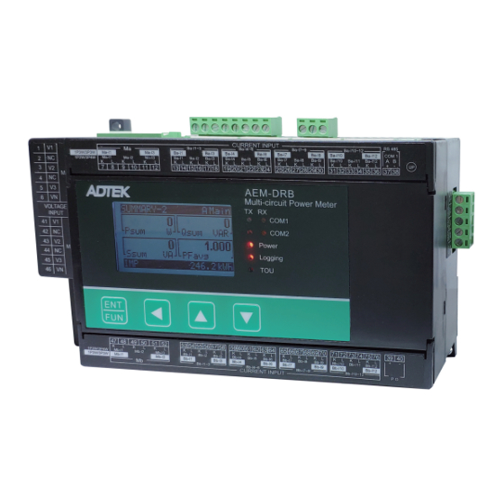 ADTEK AEM-DRB Operation Manual