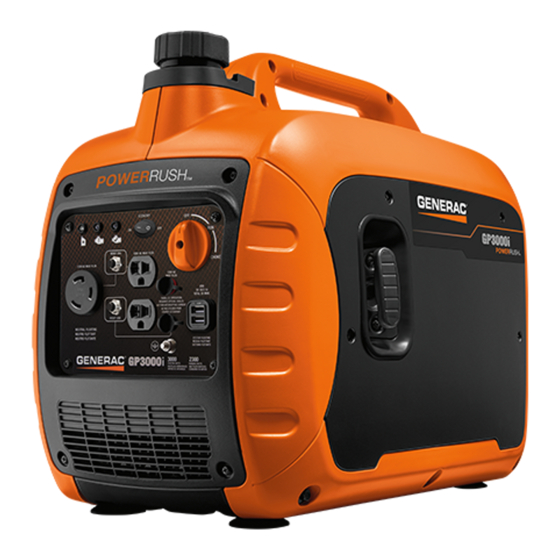Generac Power Systems GP3000i Owner's Manual