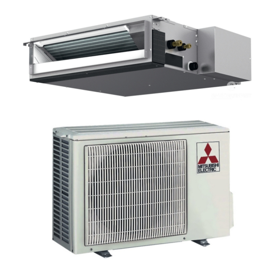 Mitsubishi Electric Mr.Slim SEZ-KD25VAQ Installation Manual