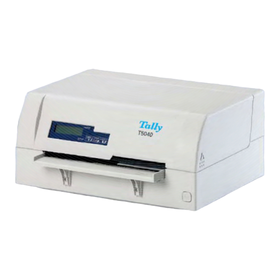Dascom Tally T5040 Quick Start Manual
