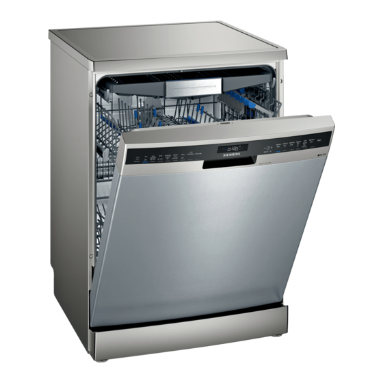 Siemens SN27ZI00VI Information For Use