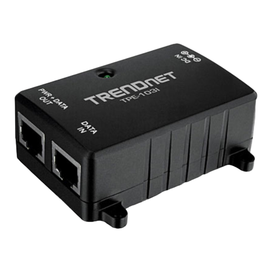 TRENDnet TPE-1031 Quick Installation Manual
