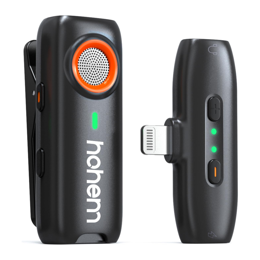 hohem MIC-01 - Microphone Manual