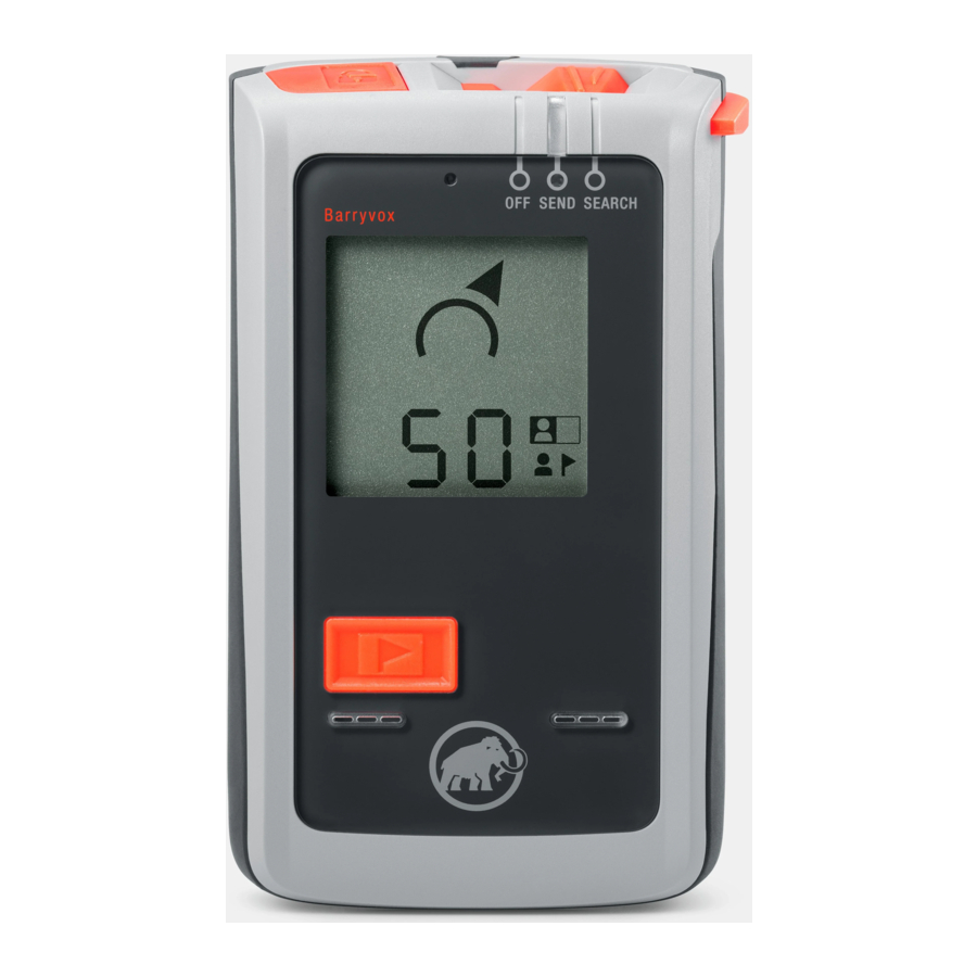 Mammut BARRYVOX Manual